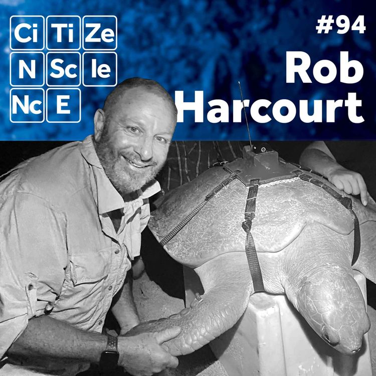 cover art for #094 Mapping the Hidden Lives of Ocean Giants with Rob Harcourt