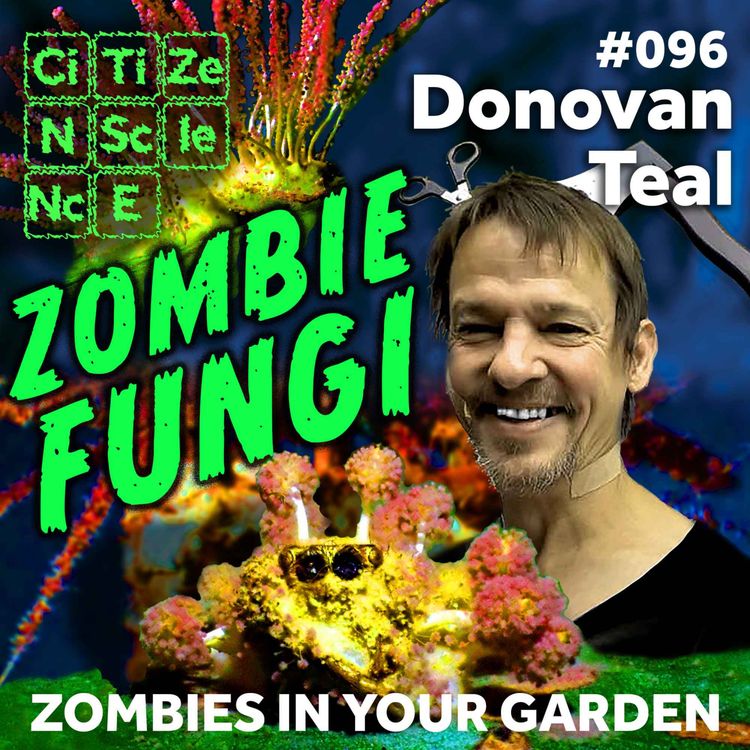 cover art for #096 There are Zombies in your garden with Donovan Teal