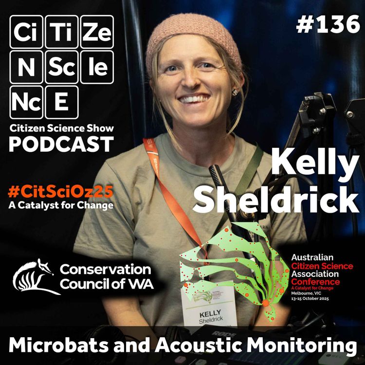 cover art for #136 Listening to Bats in the Night: Citizen Scientists Reveal the Lives of Perth’s Microbats with Kelly Sheldrick