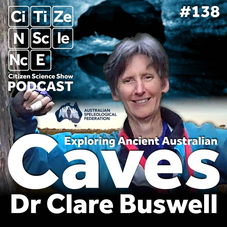 cover art for #138 Exploring Breathing Caves that Preserve in Stone, Charcoal and Silence.