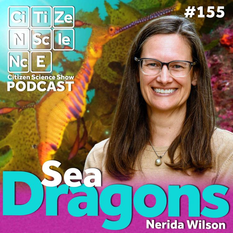 cover art for #155 Seadragons, DNA and the Power of Citizen Science