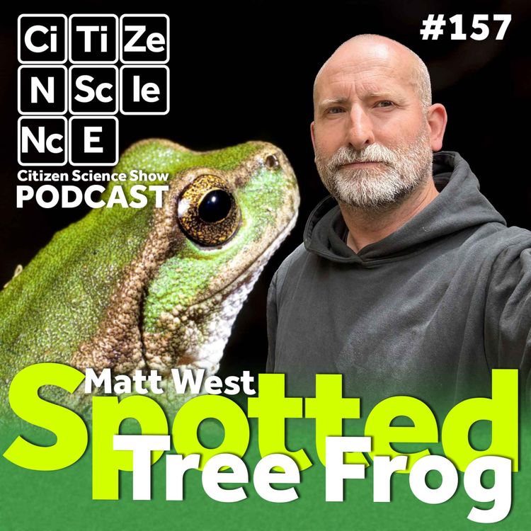 cover art for #157 Saving the Spotted Tree Frog with Matt West