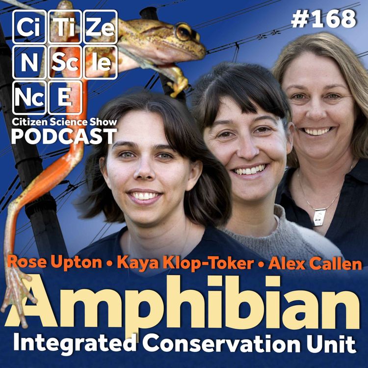 cover art for #168 Inside the Amphibian ICU: The Fight to Save Australia’s Frogs
