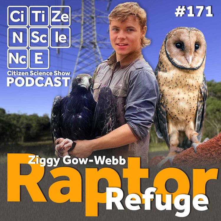 cover art for #171 Born Into It: Ziggy Gow-Webb and a Lifetime Among Birds of Prey