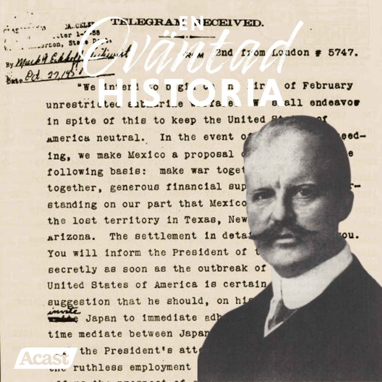 cover art for Zimmermanns telegram och första världskrigets kritiska infrastruktur