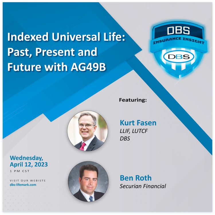 cover art for Indexed Universal Life: Past, Present and Future with AG49B