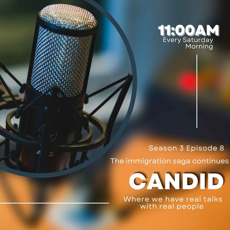 cover art for Candid: The immigration saga continues 