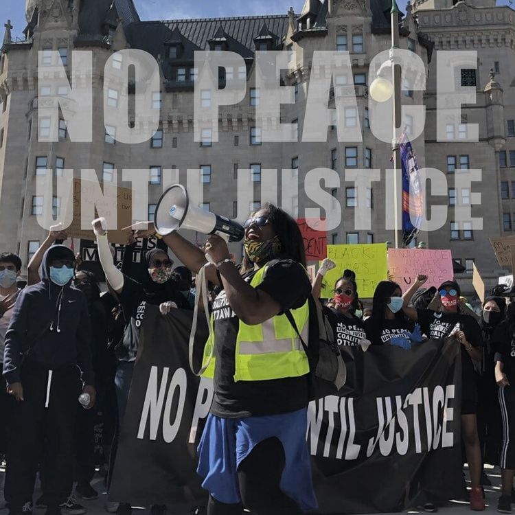 cover art for How Organizers Protected Protestors While Marching Against Racism