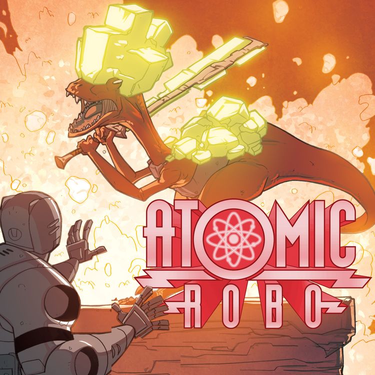 cover art for Atomic Robo: Nuts and Bolts :: The Savage Sword of Dr. Dinosaur #5