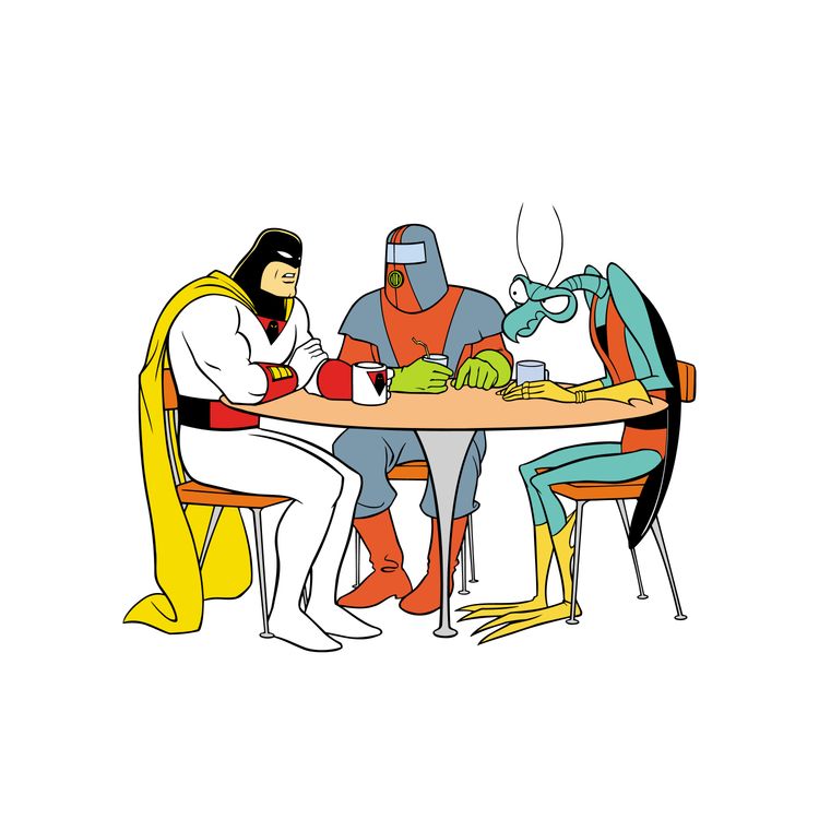 cover art for RIP Space Ghost: George Lowe Reads Coast to Coast Fanfic