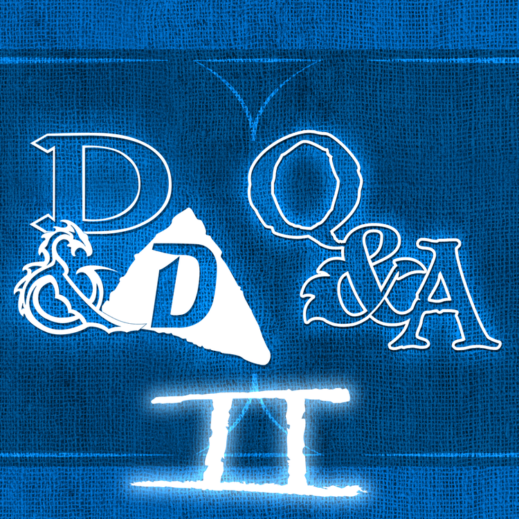 cover art for Update :: Go Listen to the D&D Q&A!
