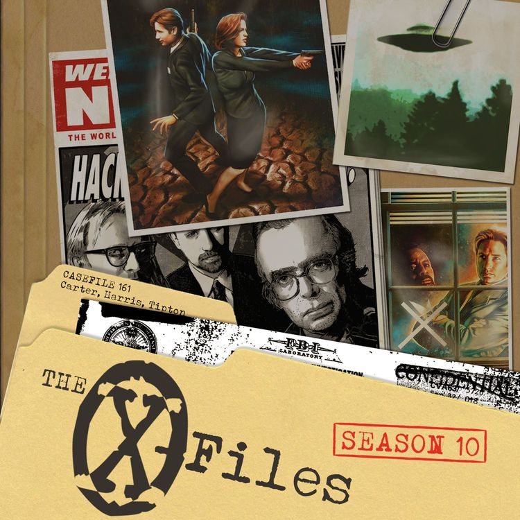 cover art for Episode 161:: The X-Files Re-Opened – Interview with Chris Carter & Joe Harris