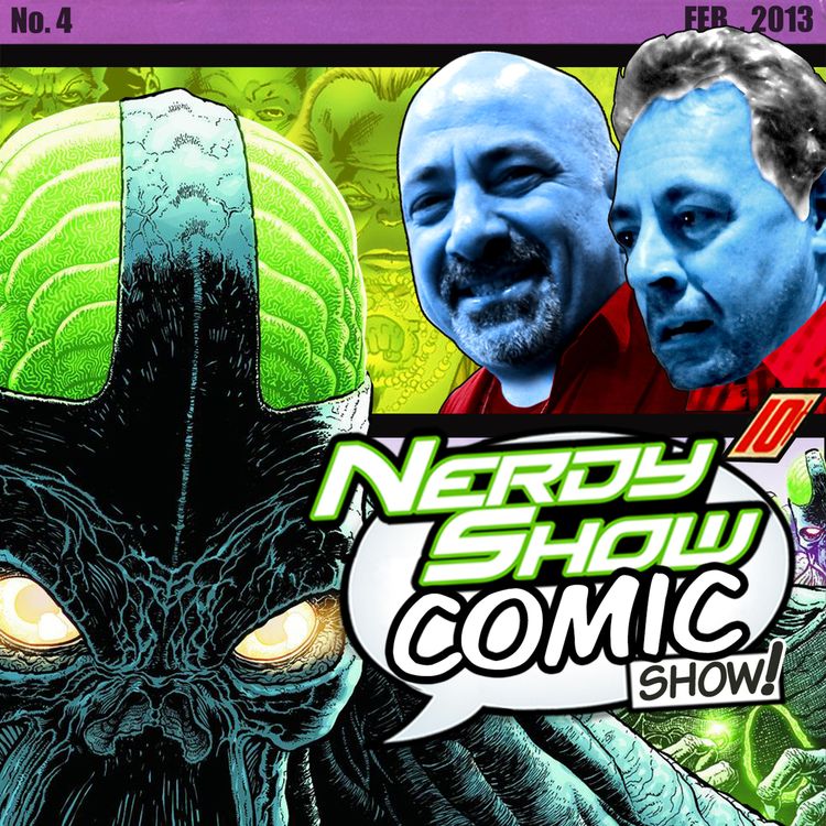 cover art for Episode 124 :: Nerdy Show Comic Show: The DC Dilemma