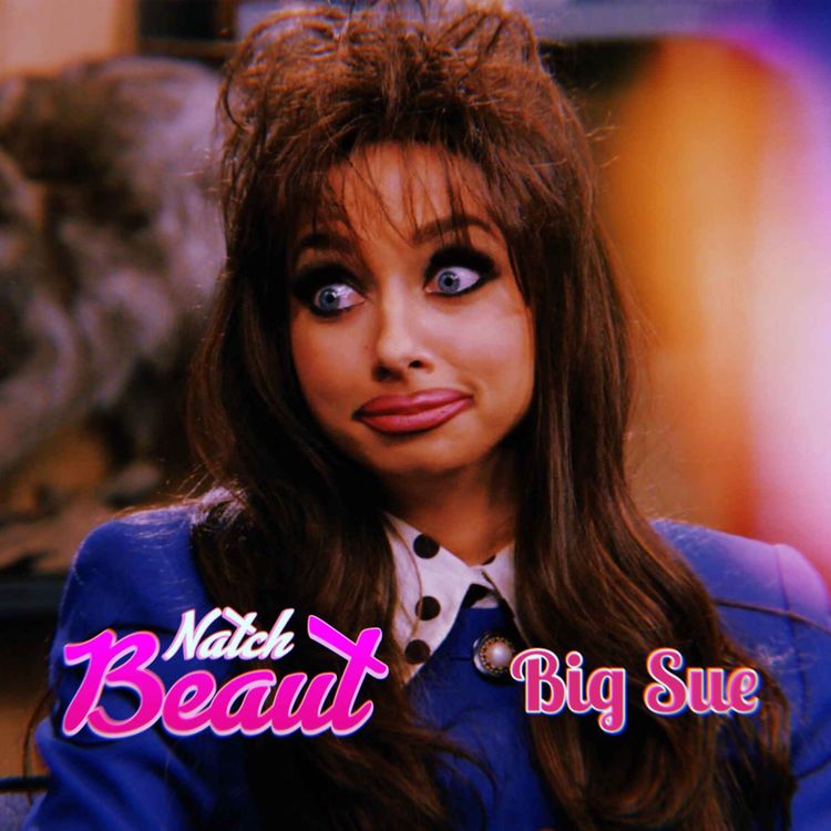 cover art for Big Sue (Lauren Lapkus) interviews Brian DeBlush (Mike Castle) Jackie J's Maternity Leave Guest Host Extravaganza 