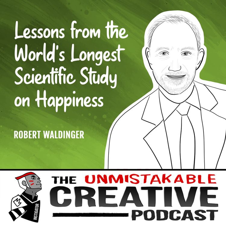 cover art for Robert Waldinger | Lessons from the World's Longest Scientific Study on Happiness