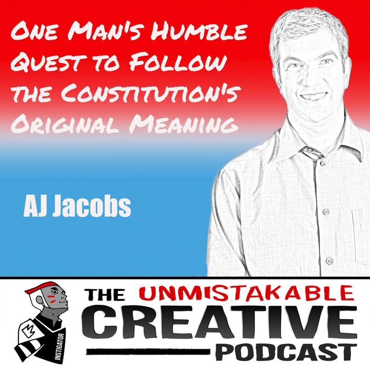 cover art for AJ Jacobs | One Man's Humble Quest to Follow the Constitution's Original Meaning