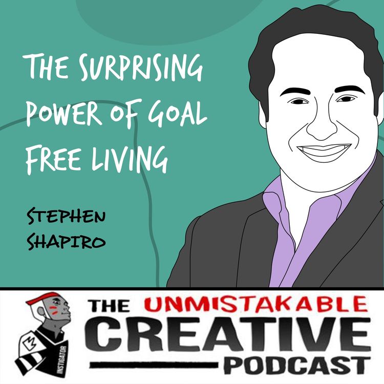 cover art for Stephen Shapiro | The Surprising Power of Goal Free Living