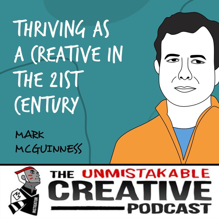 cover art for Mark McGuinness | Thriving as a Creative in the 21s Century