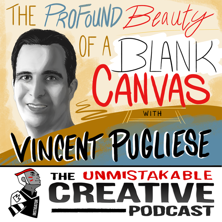 cover art for Vincent Pugliese: The Profound Beauty of a Blank Canvas