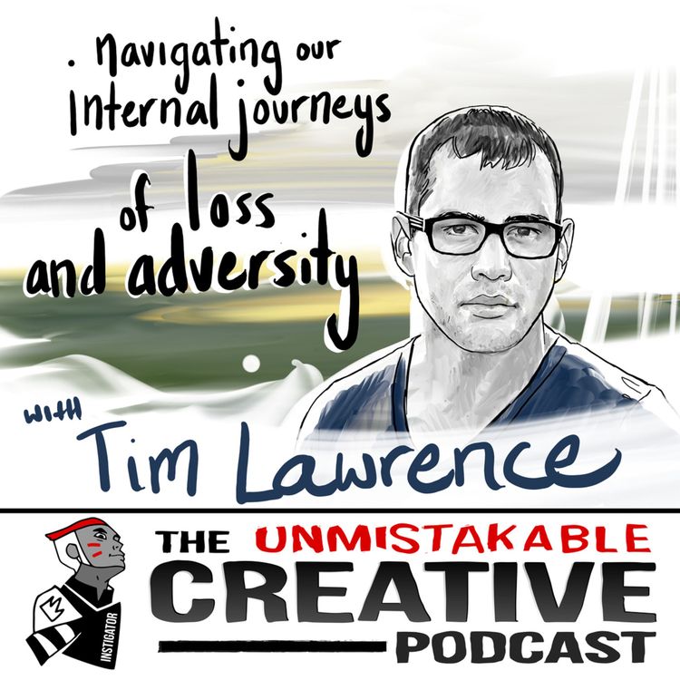 cover art for Navigating Our Internal Journeys of Loss and Adversity with Tim Lawrence