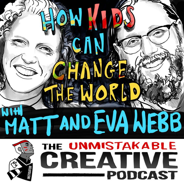 cover art for How Kids Can Have a Profound Impact on the World with Matt and Eva Webb