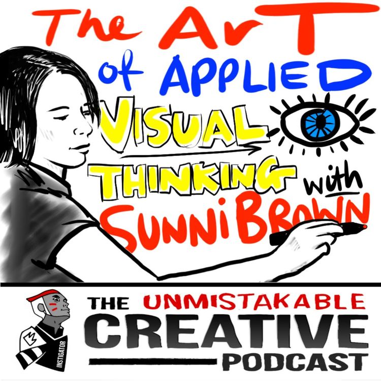 cover art for The Art of Applied Visual Thinking with Sunni Brown