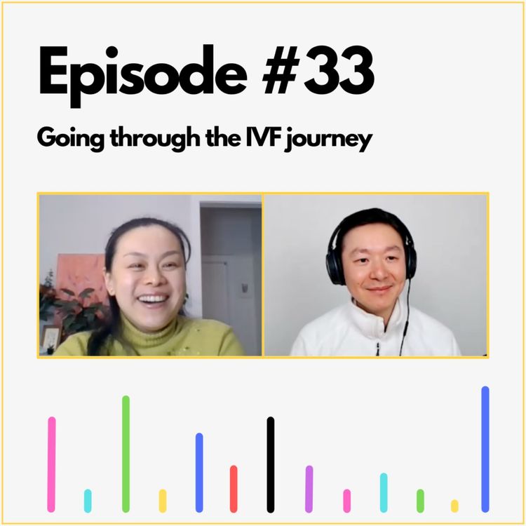 cover art for Going through the IVF journey