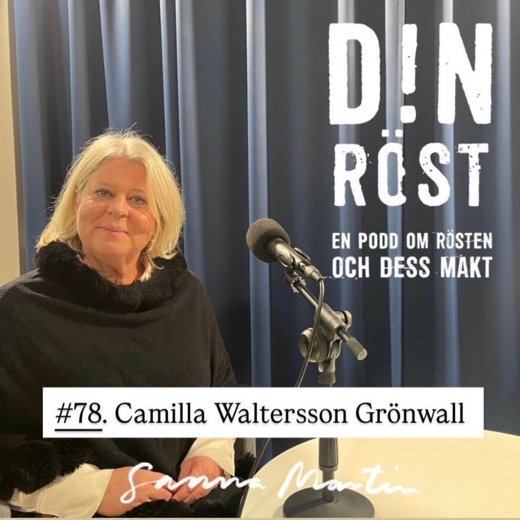 cover art for #78. Din Röst - Camilla Waltersson Grönwall