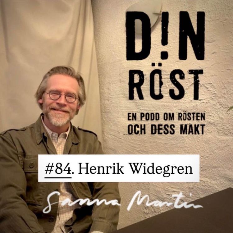 cover art for #84. Din Röst - Henrik Widegren 