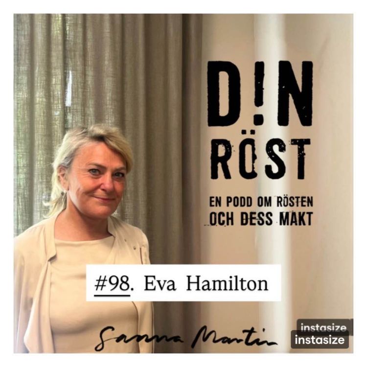 cover art for #98. Din Röst - Eva Hamilton