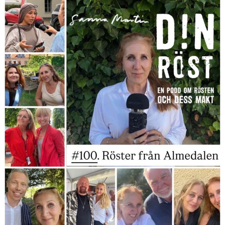 cover art for #100. Din Röst - Röster från Almedalen