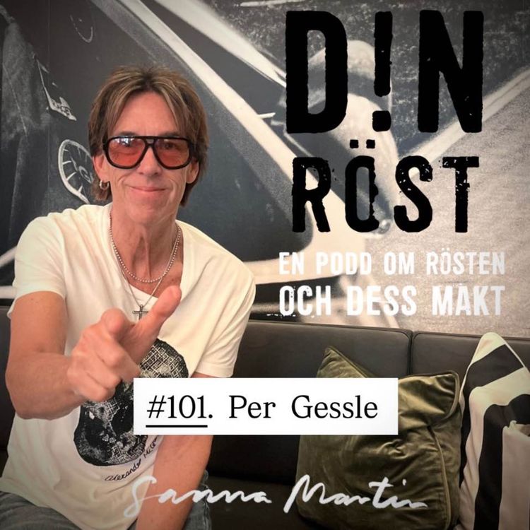 cover art for #101. Din Röst - Per Gessle