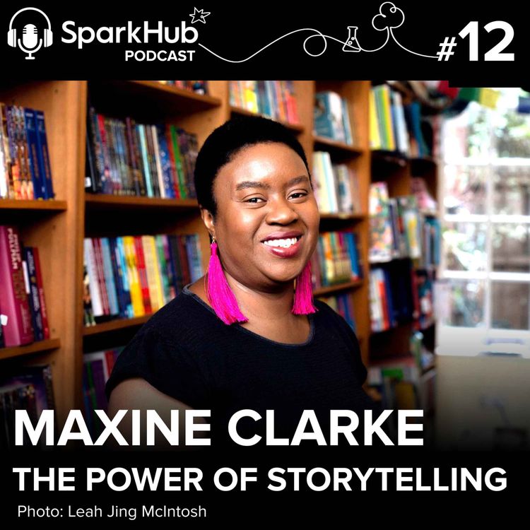 cover art for Ep#12 - Maxine Clarke (#LITERACY)