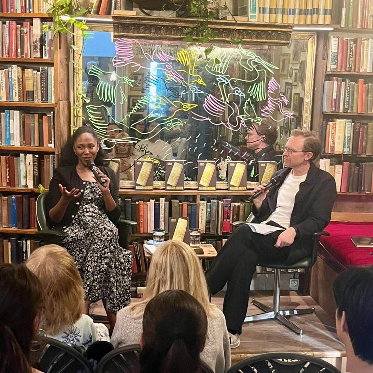 cover art for Inside the Story Machine: Natasha Brown on Media, Power, and Fiction