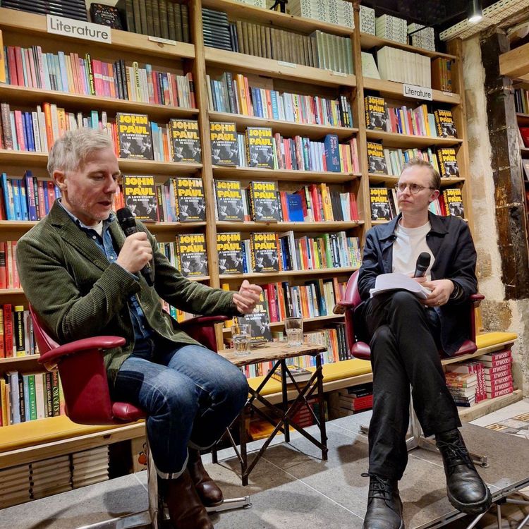 cover art for John & Paul: A Love Story in Songs, with Ian Leslie