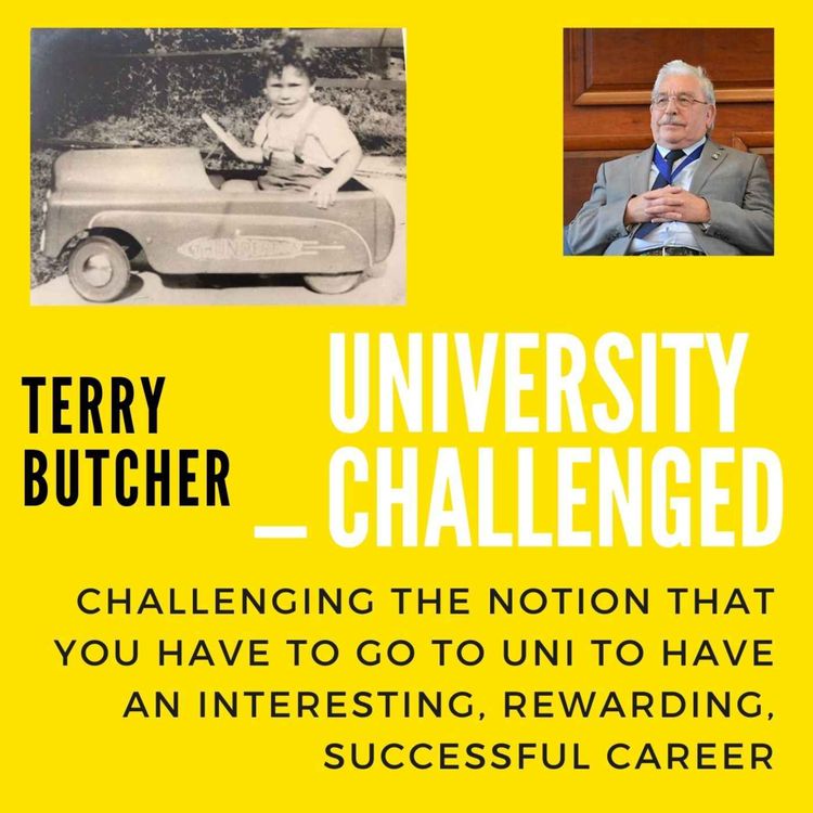 cover art for Terry Butcher - artist, pilot, engineer