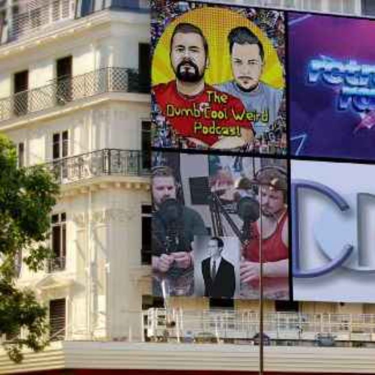 cover art for DCW Podcast Episode 39 Entertainment and Costa Rica with Richard Blank. The Dumb Cool Weird Podcast by Wes Walker and Nick Zervas.