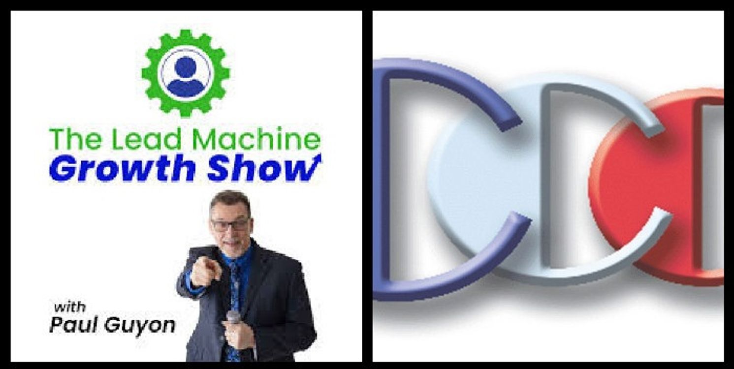 cover art for Interview with telesales expert Richard Blank.Paul Guyon presents The Lead Machine Growth Show.