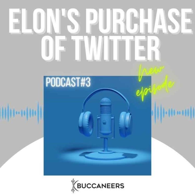 cover art for Elon's purchase of Twitter 