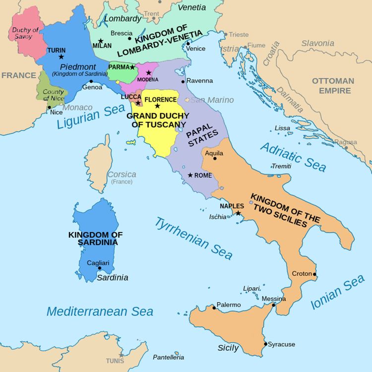 cover art for 68.1 War of Italian Unification - Background