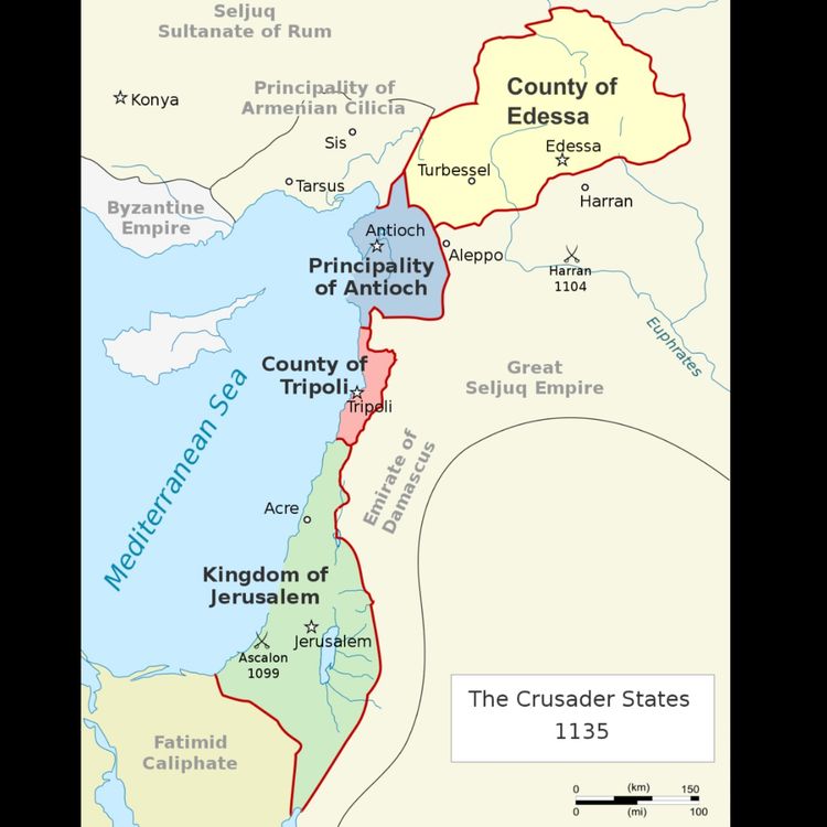 cover art for 18.1 Battle of Hattin 1187, Part 1, Crusader States,