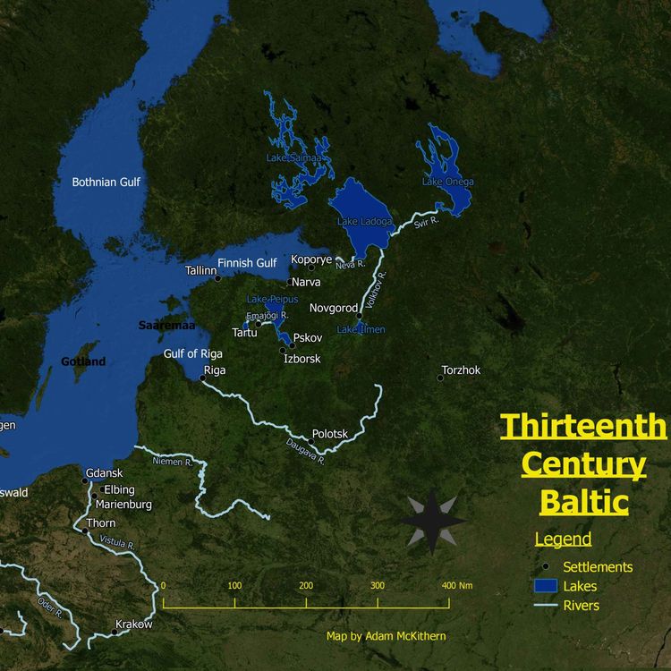 cover art for 76.1 The Baltic Sea, Early History and Wendish Crusade
