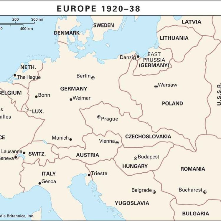 cover art for 85.1 Central and Eastern Europe in the Interwar Period