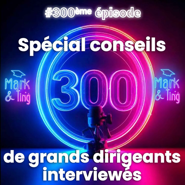 cover art for #300 - [SPÉCIAL] - Épisode 300 : Les meilleurs conseils de P.DG inspirants !