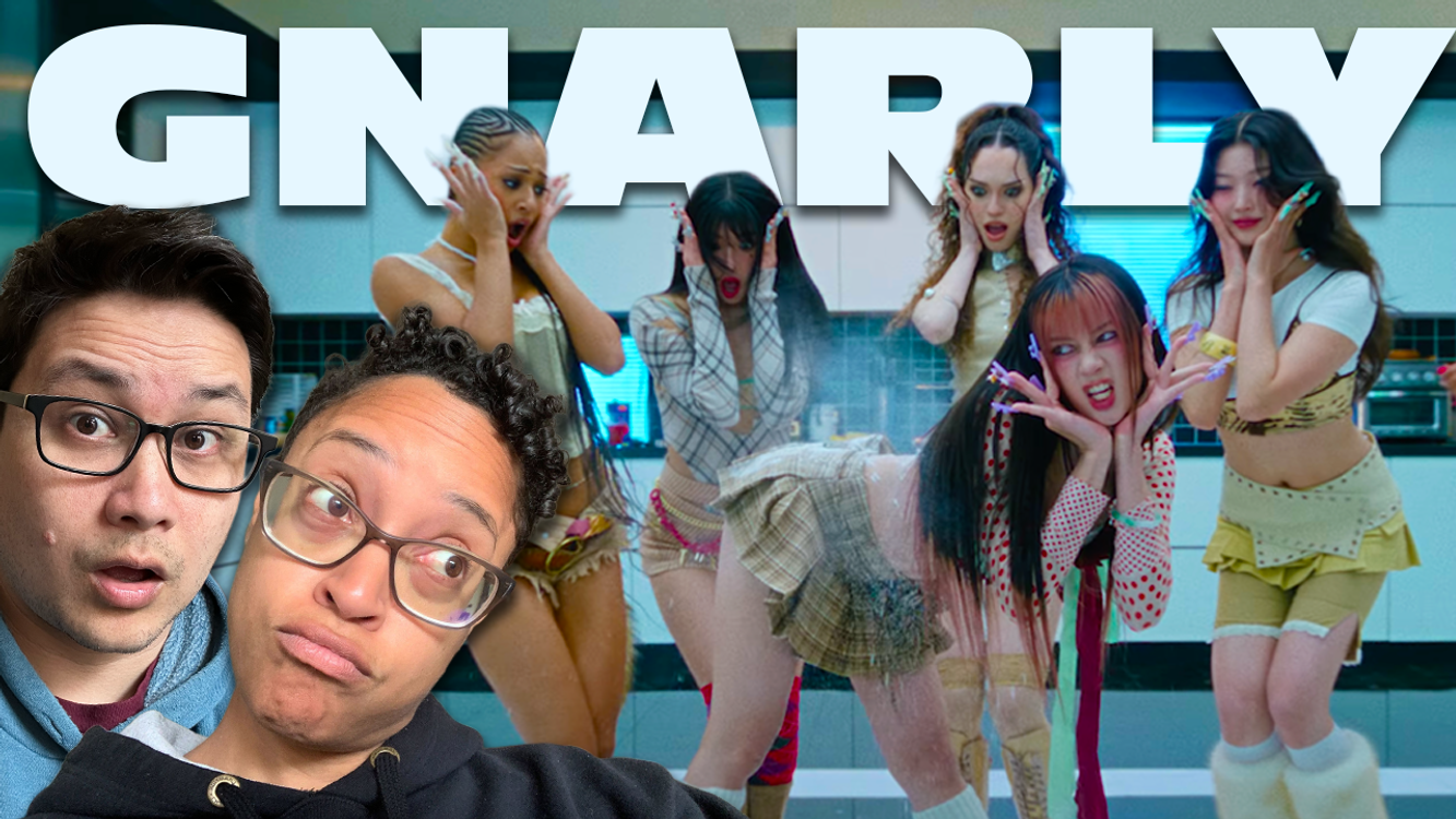 cover art for "Gnarly" is actually Genius