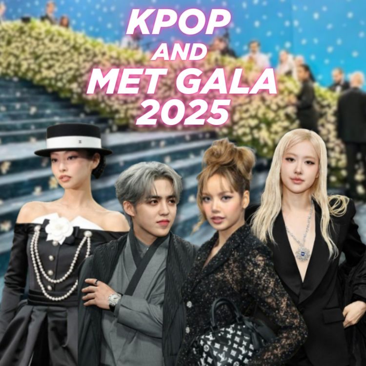 cover art for Kpop at the 2025 MET GALA