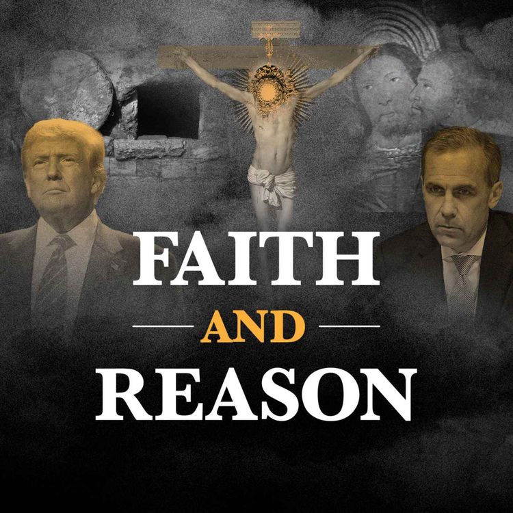 cover art for Trump PRAISES Easter Mass! Canadian PM Communion SCANDAL