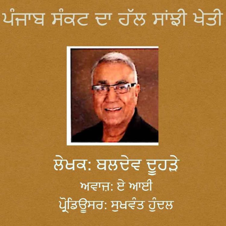 cover art for ਪੰਜਾਬ ਸੰਕਟ ਦਾ ਹੱਲ ਸਾਂਝੀ ਖੇਤੀ - ਬਲਦੇਵ ਦੂਹੜੇ