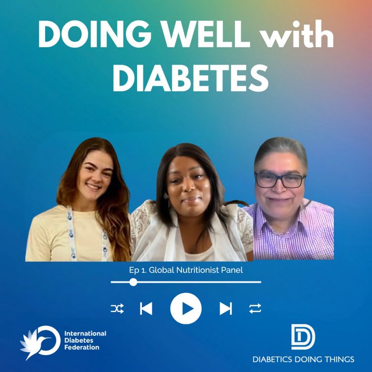 cover art for Doing Well with Diabetes: Global voices across three continents