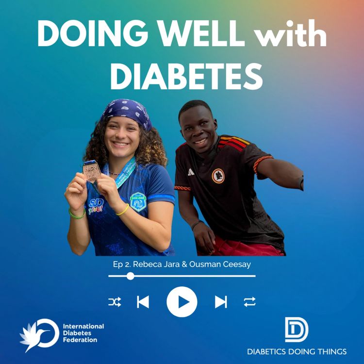 cover art for Doing Well with Diabetes: Overcoming stigma in sports